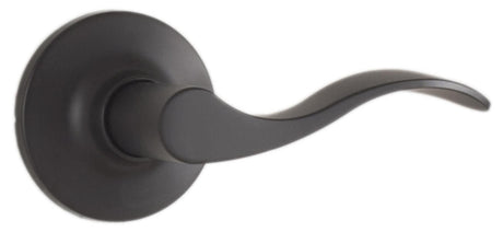 Weslock 00200X2X2FR20 matte black passage lever