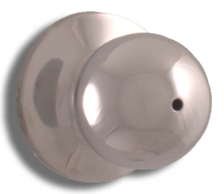 Weslock 00210G6G6FR20 bright chrome privacy knob