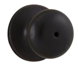 Weslock 00210S1S1FR20 oil rubbed bronze privacy knob