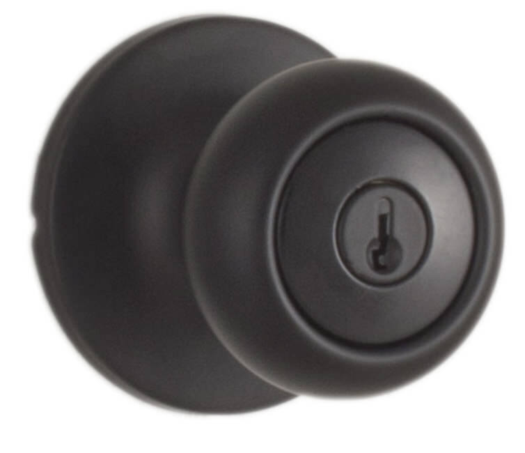 Weslock 00240S2S2FR22 matte black entry