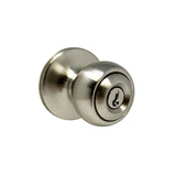 Weslock 00240GNGNFR23 satin nickel keyed entry door knob