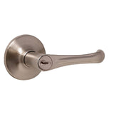 Weslock 00240VNVNFR23 satin nickel keyed entry door lever