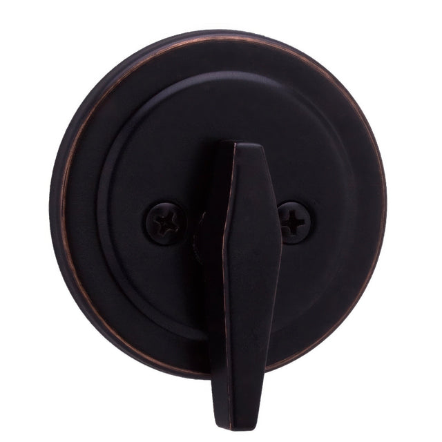 Weslock 00267---1FR20 oil rubbed bronze one sided deadbolt