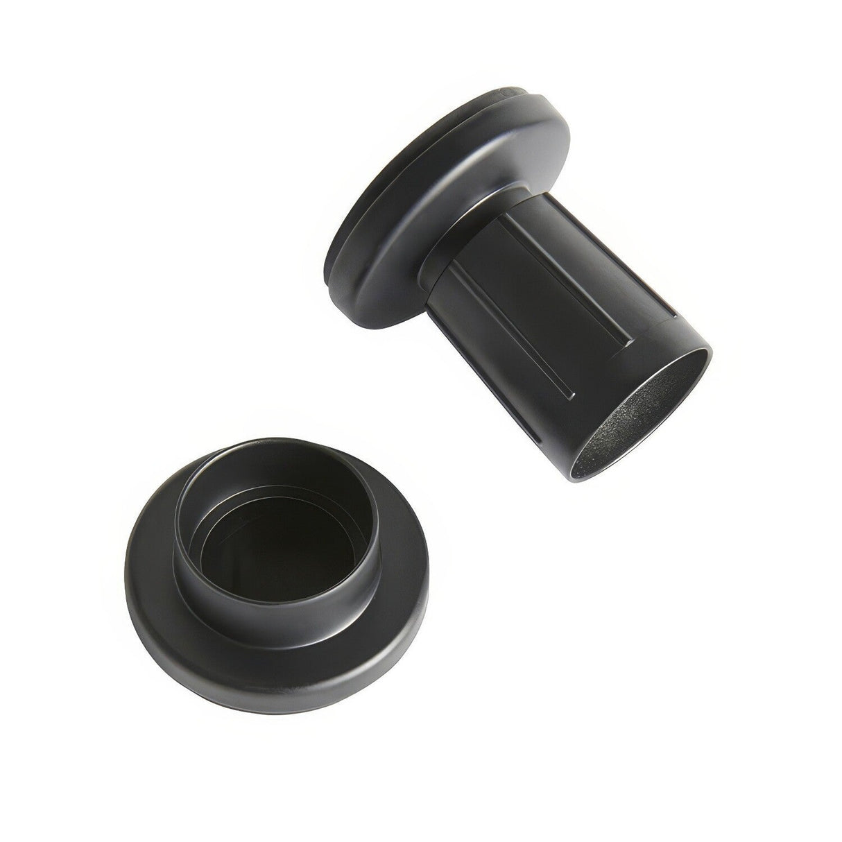 Better Home Products 006BLK matte black shower rod
