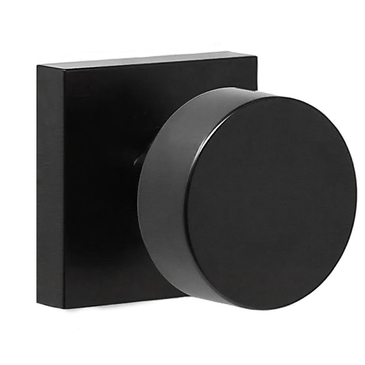Weslock 007004242FR20 matte black passage door knob
