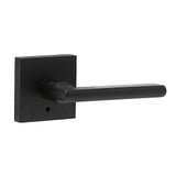 Weslock 007105252SL20 matte black privacy door lever
