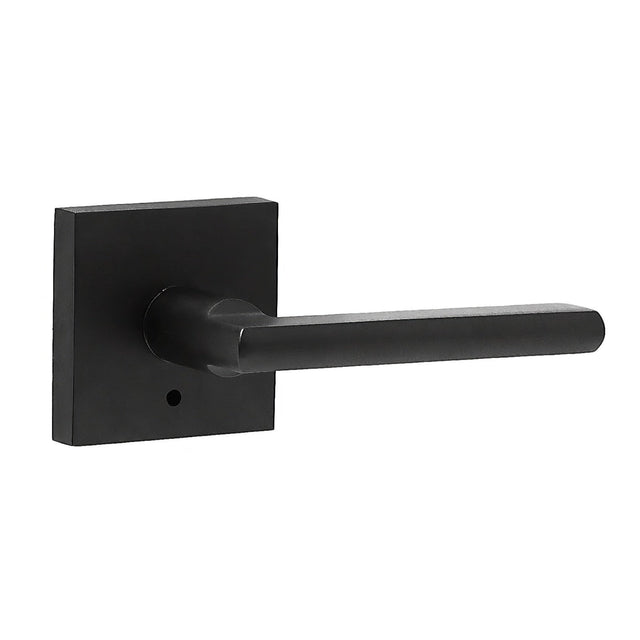 Weslock 007105252SL20 matte black privacy door lever