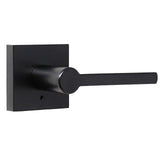 Weslock 007109292FR20 matte black privacy door lever