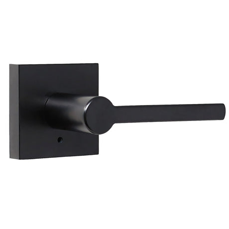Weslock 007109292FR20 matte black privacy door lever
