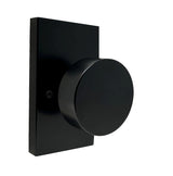Weslock 0090542--0020 matte black dummy door knob