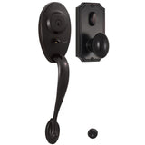Weslock 01441-1J1SL2D oil rubbed bronze single cylinder handleset