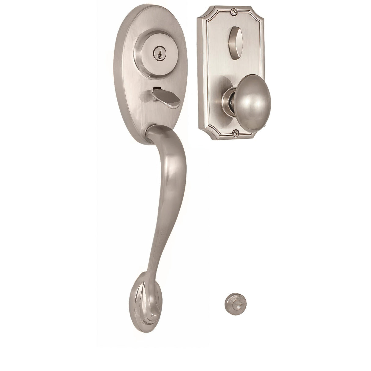 Weslock 01441-NJNSL2D satin nickel single cylinder handleset
