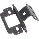 Hardware Resources 0158DBAC distressed oil rubbed bronze cabinet hinge