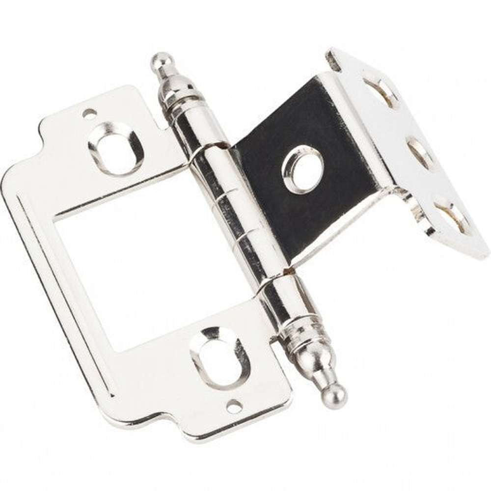 Hardware Resources 0158NI polished nickel cabinet hinge
