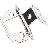 Hardware Resources 0158NI polished nickel cabinet hinge