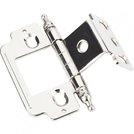 Hardware Resources 0158NI polished nickel cabinet hinge