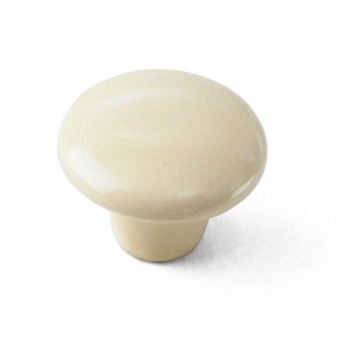 Laurey 01716 017 Porcelain 1-1/2" Ceramic Cabinet Knob Bone