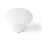 Laurey 01742 017 Porcelain 1-1/2" Ceramic Cabinet Knob White