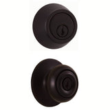 Weslock 02271G1G1FR22 oil rubbed bronze single cylinder deadbolt and keylock combo