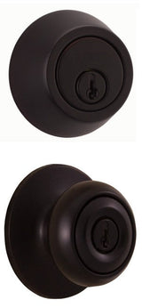 Weslock 02271G1G1FR22 oil rubbed bronze single cylinder deadbolt and keylock combo