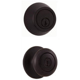 Weslock 02271S1S1FR22 oil rubbed bronze single cylinder deadbolt and keylock combo