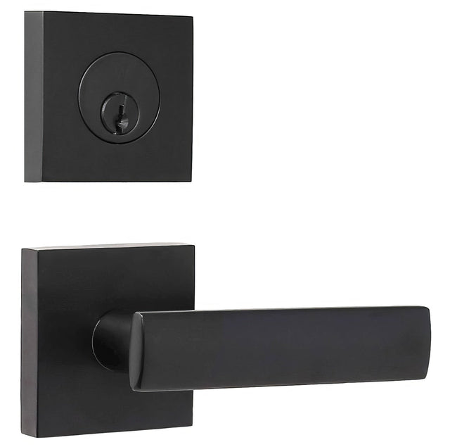 Weslock 027703232FR22 matte black single cylinder deadbolt