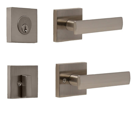 Weslock 027703N3NFR22 satin nickel single cylinder deadbolt