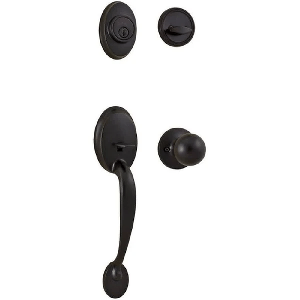 Weslock 02810-1G1FR2D oil rubbed bronze single cylinder handleset