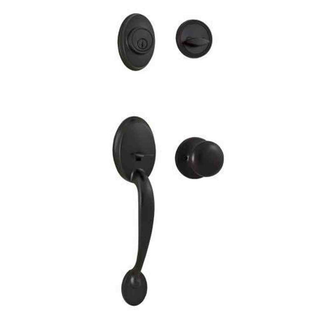 Weslock 02810-1S1FR2D oil rubbed bronze single cylinder handleset