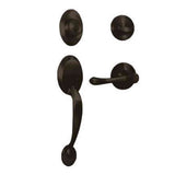 Weslock 02810-1V1FR2D oil rubbed bronze single cylinder handleset