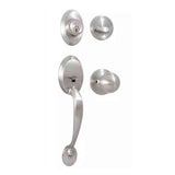 Weslock 02810-NGNFR2D satin nickel single cylinder handleset