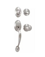 Weslock 02810-NGNFR2D satin nickel single cylinder handleset