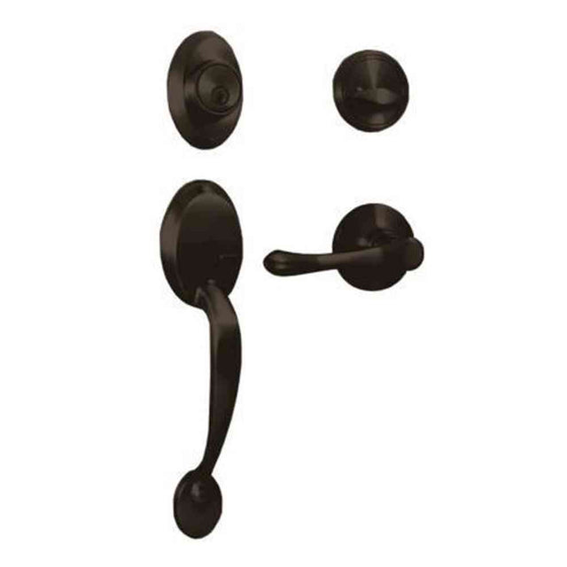 Weslock 02815-1V10020 oil rubbed bronze dummy handleset