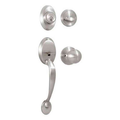 Weslock 02815-NGN0020 satin nickel dummy handleset
