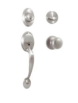 Weslock 02815-NSN0020 satin nickel dummy handleset