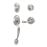 Weslock 02815-NVN0020 satin nickel dummy handleset