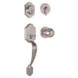 Weslock 02820-NGNFR2D satin nickel single cylinder handleset