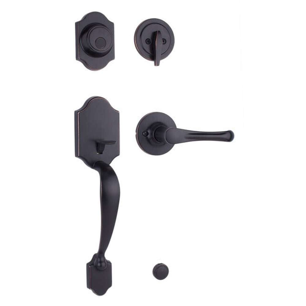 Weslock 02825-1V10020 oil rubbed bronze dummy handleset