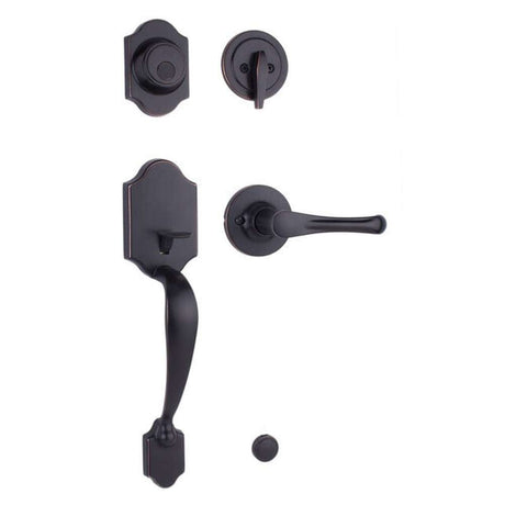 Weslock 02825-1V10020 oil rubbed bronze dummy handleset
