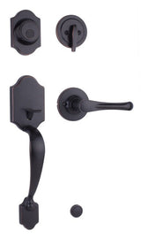 Weslock 02825-1V10020 oil rubbed bronze dummy handleset