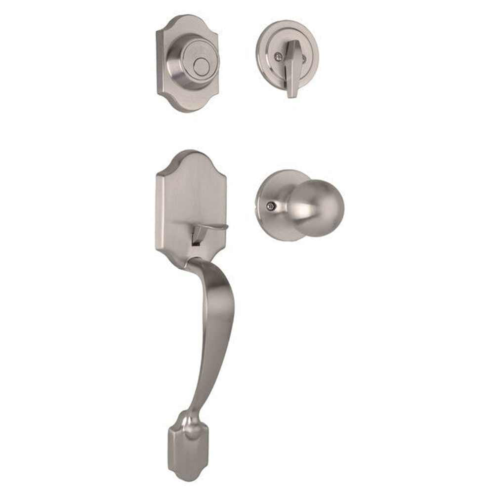 Weslock 02825-NGN0020 satin nickel dummy handleset