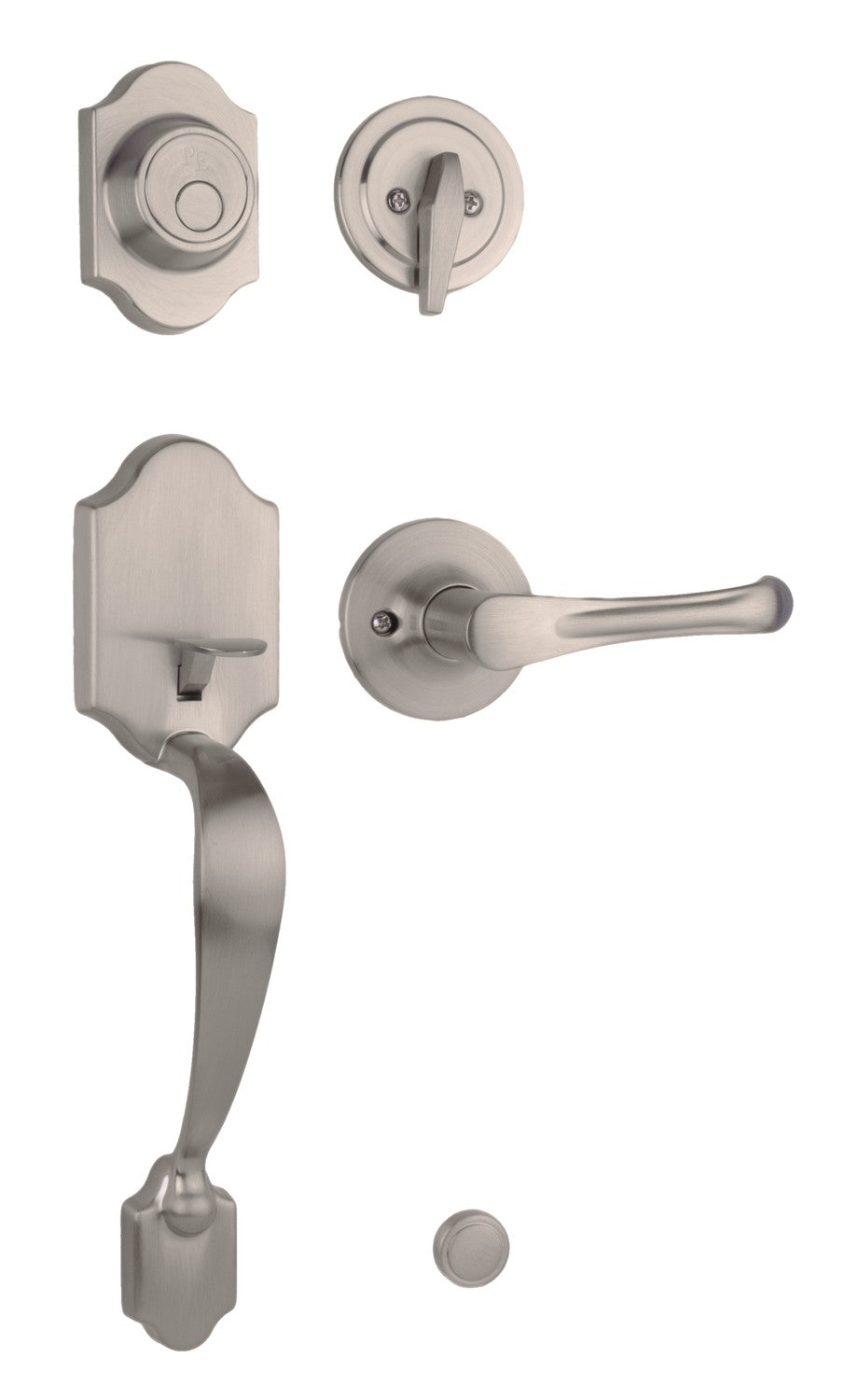 Weslock 02825-NVN0020 satin nickel dummy handleset