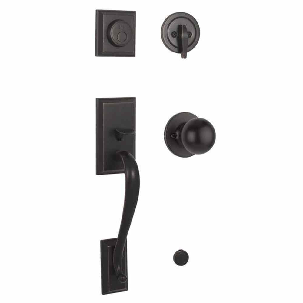 Weslock 02835-1G10020 oil rubbed bronze dummy handleset