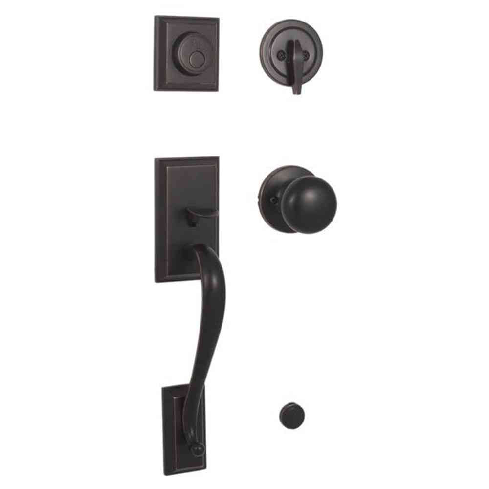 Weslock 02835-1S10020 oil rubbed bronze dummy handleset