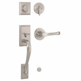 Weslock 02835-NVN0020 satin nickel dummy handleset