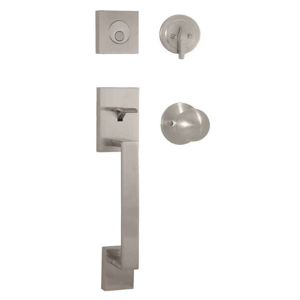 Weslock 02845-NGN0020 satin nickel dummy handleset