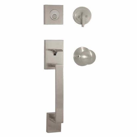 Weslock 02845-NGN0020 satin nickel dummy handleset