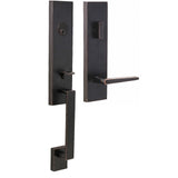 Weslock 02870-171SL2D oil rubbed bronze single cylinder handleset