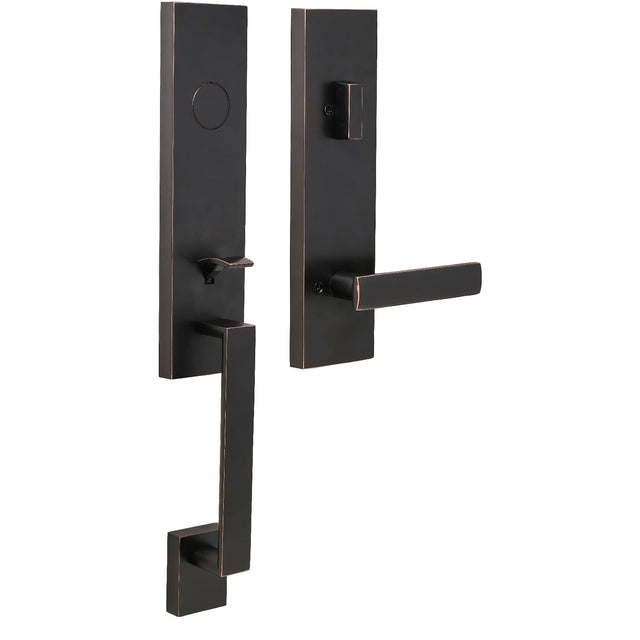 Weslock 02875-1310020 oil rubbed bronze dummy handleset