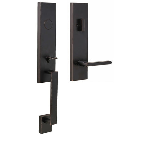 Weslock 02875-1510020 oil rubbed bronze dummy handleset